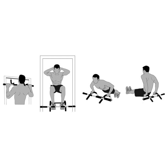 Tunturi Μονόζυγο πόρτας Multifunctional Door Gym Tunturi Μονόζυγο πόρτας Multifunctional Door Gym